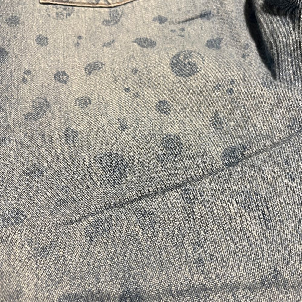 J. Crew Light Blue Patterned Straight Leg Jeans - Picture 4 of 10